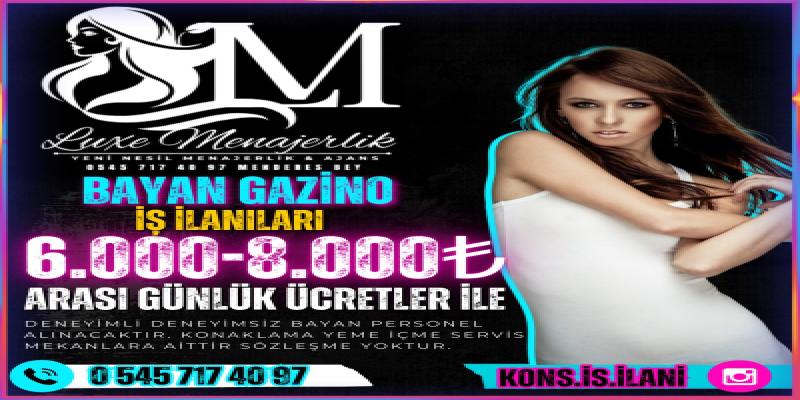 Bilecik Kons menajeri iş ilanları 0545 717 40 97
