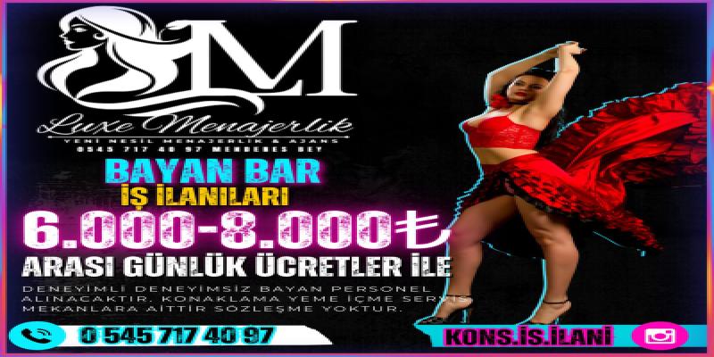Kınık Kons iş ilanları 0545 717 40 97