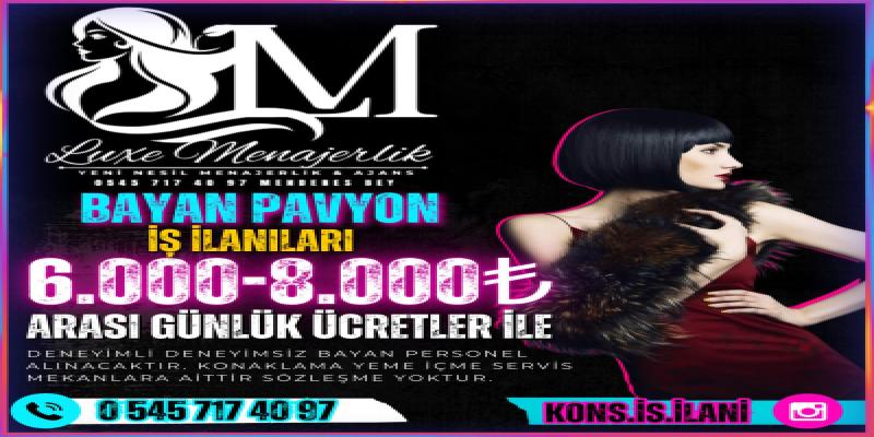 Çorum Pavyon iş ilanları 0545 717 40 97